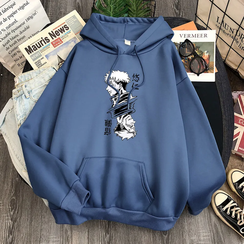 Jujutsu Kaisen Yuji Itadori and Sukuna Hoodie