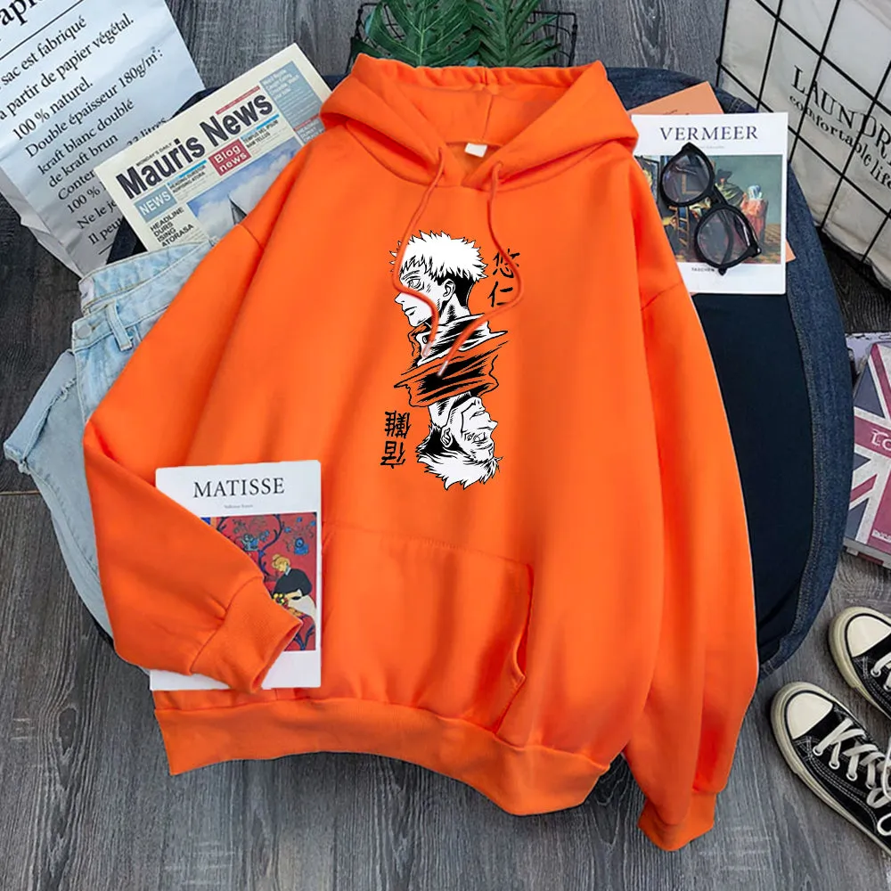 Jujutsu Kaisen Yuji Itadori and Sukuna Hoodie