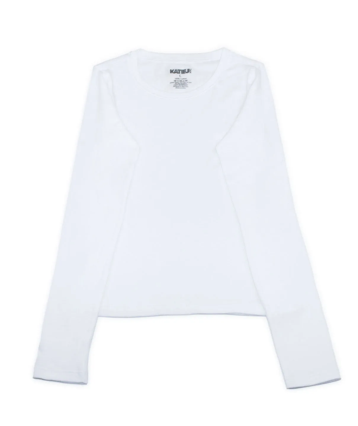 Katie J NYC Girls Grateful Long Sleeve Tee