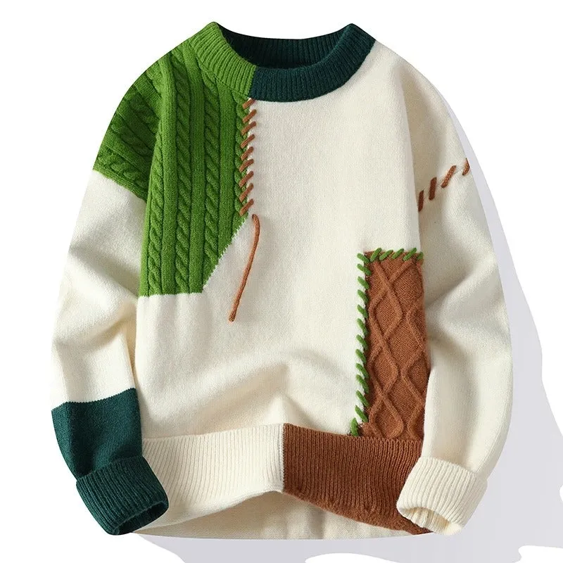 Keystone™ Patchwork Sweater