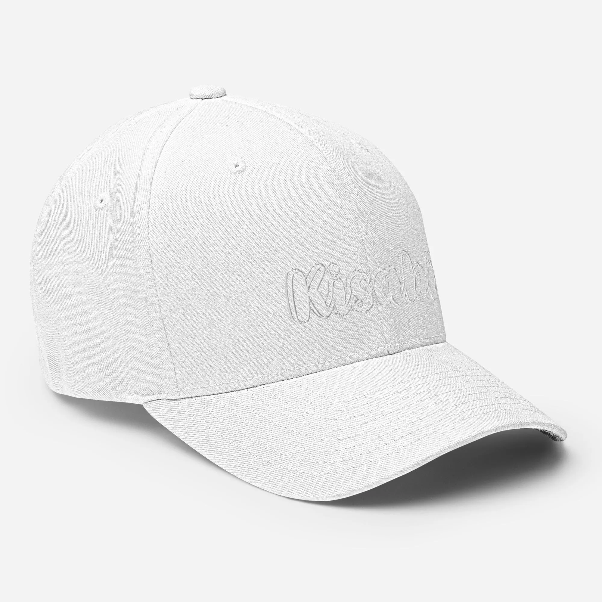 KISABI Cursive Structured Twill Cap