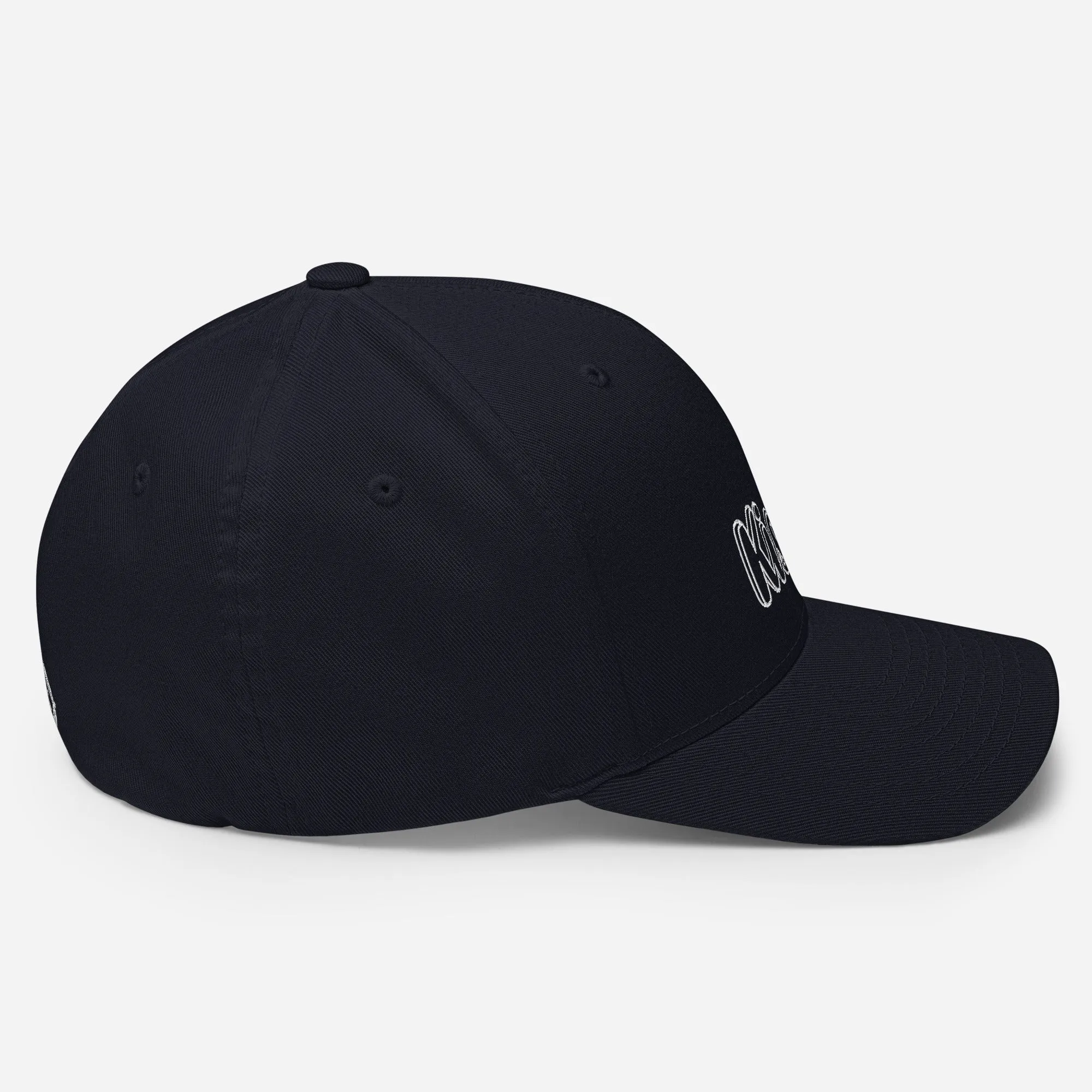 KISABI Cursive Structured Twill Cap