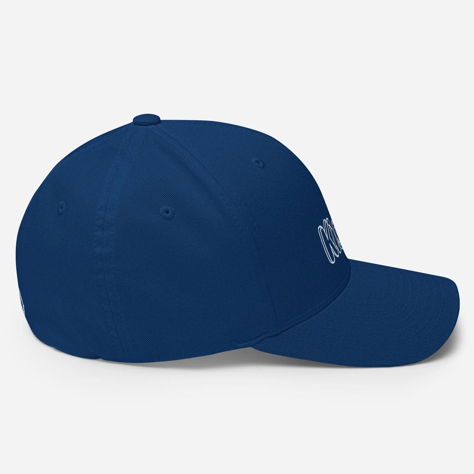 KISABI Cursive Structured Twill Cap