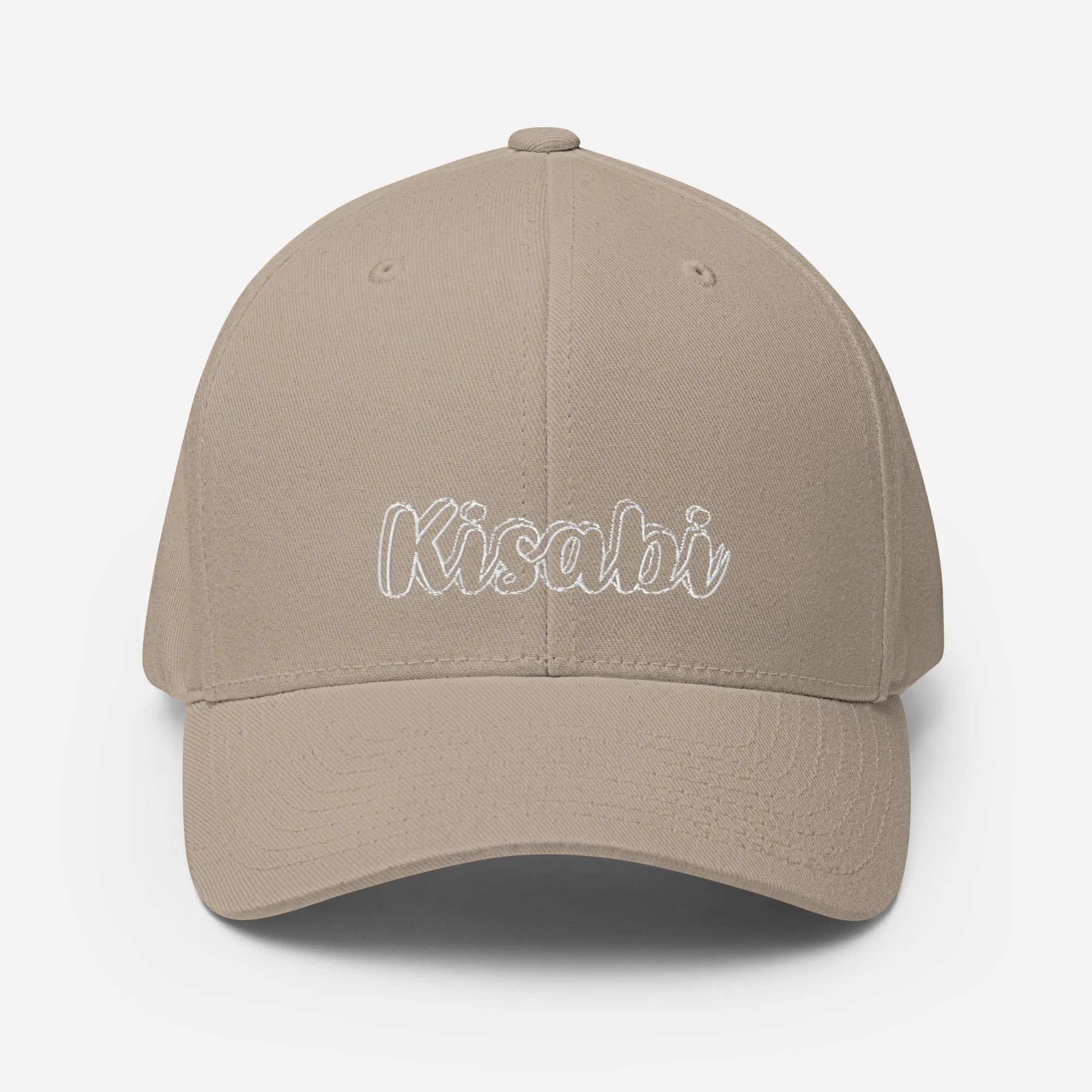 KISABI Cursive Structured Twill Cap