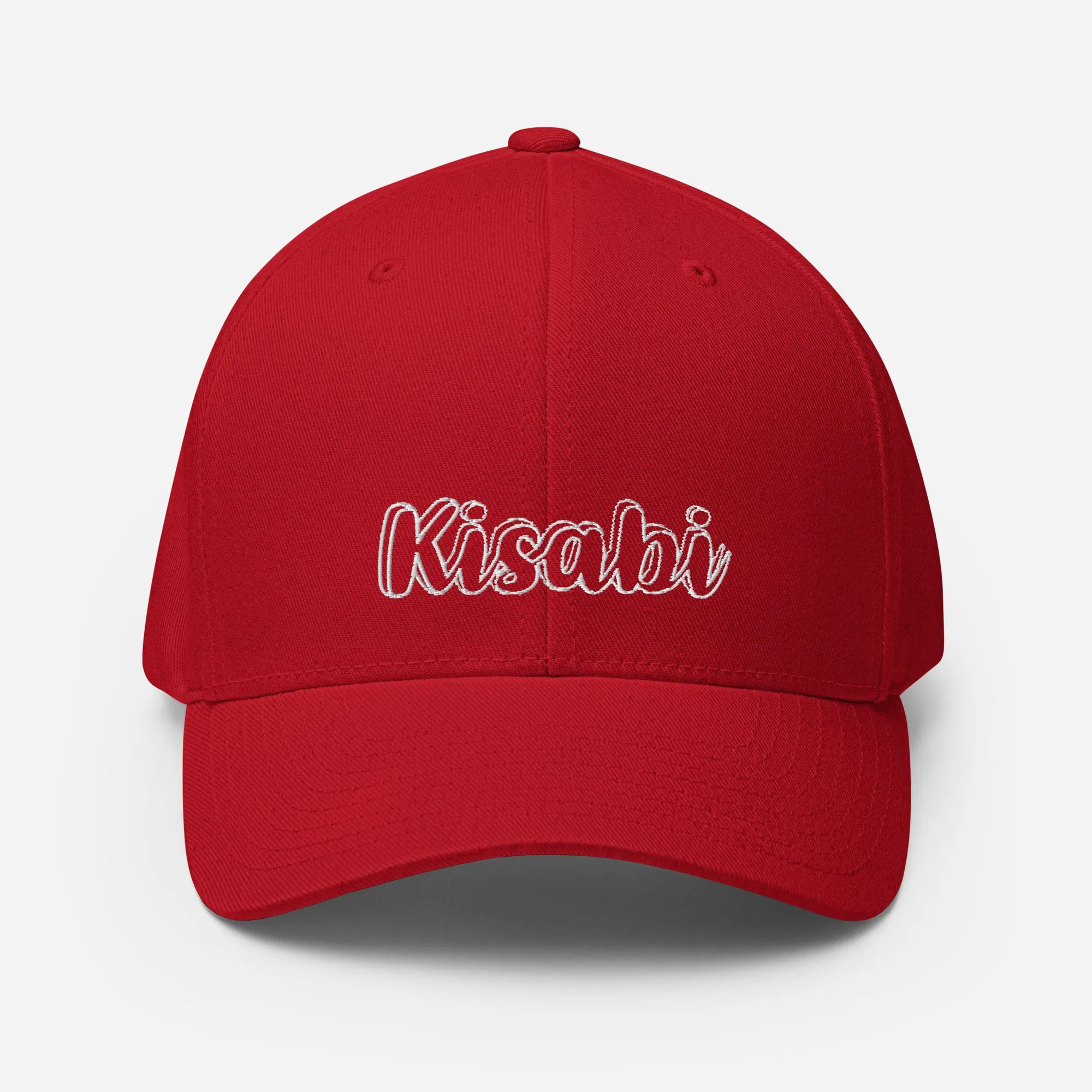 KISABI Cursive Structured Twill Cap