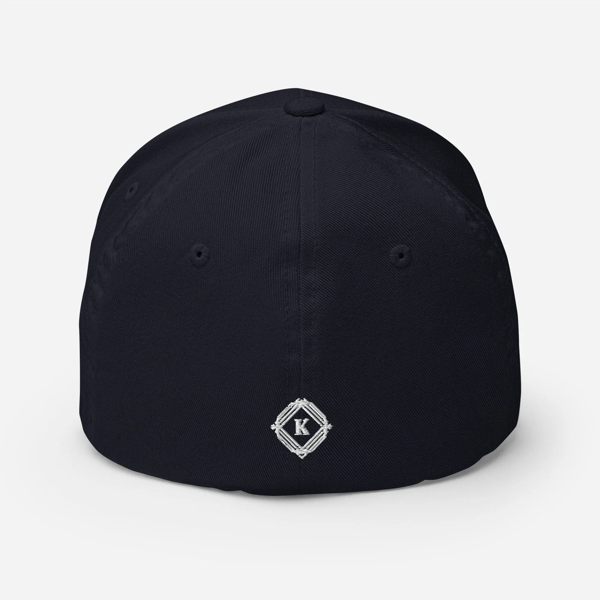 KISABI Cursive Structured Twill Cap
