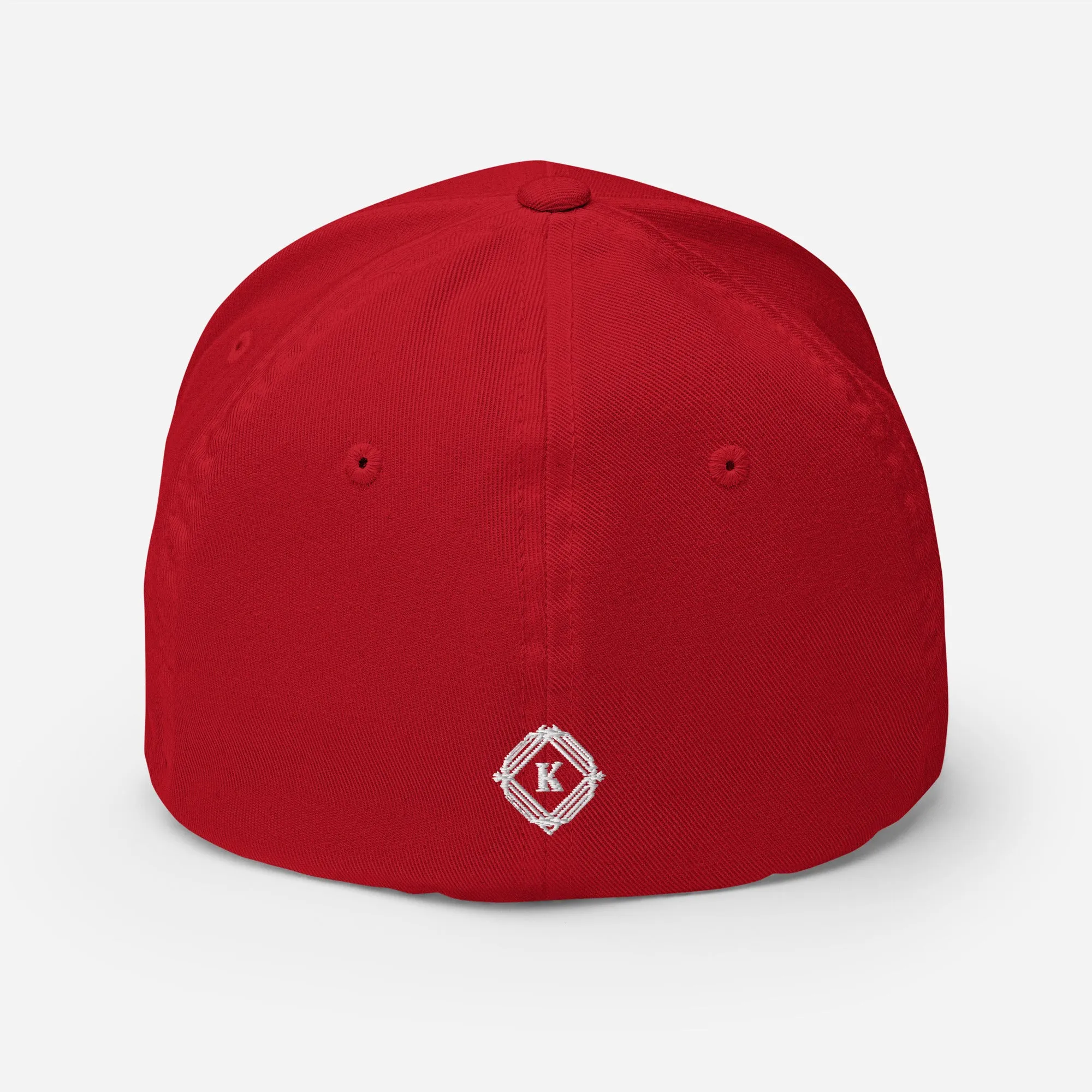 KISABI Cursive Structured Twill Cap