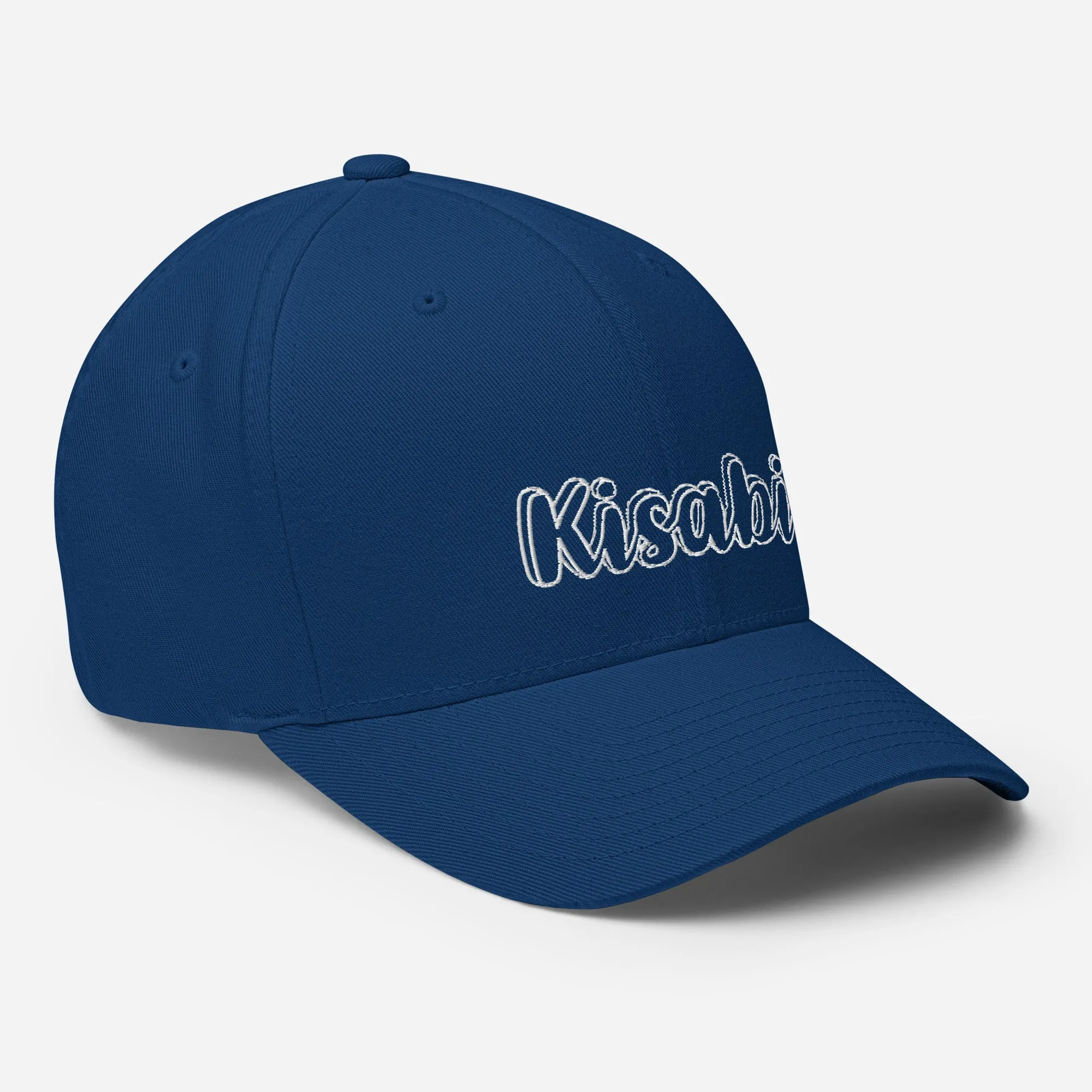 KISABI Cursive Structured Twill Cap