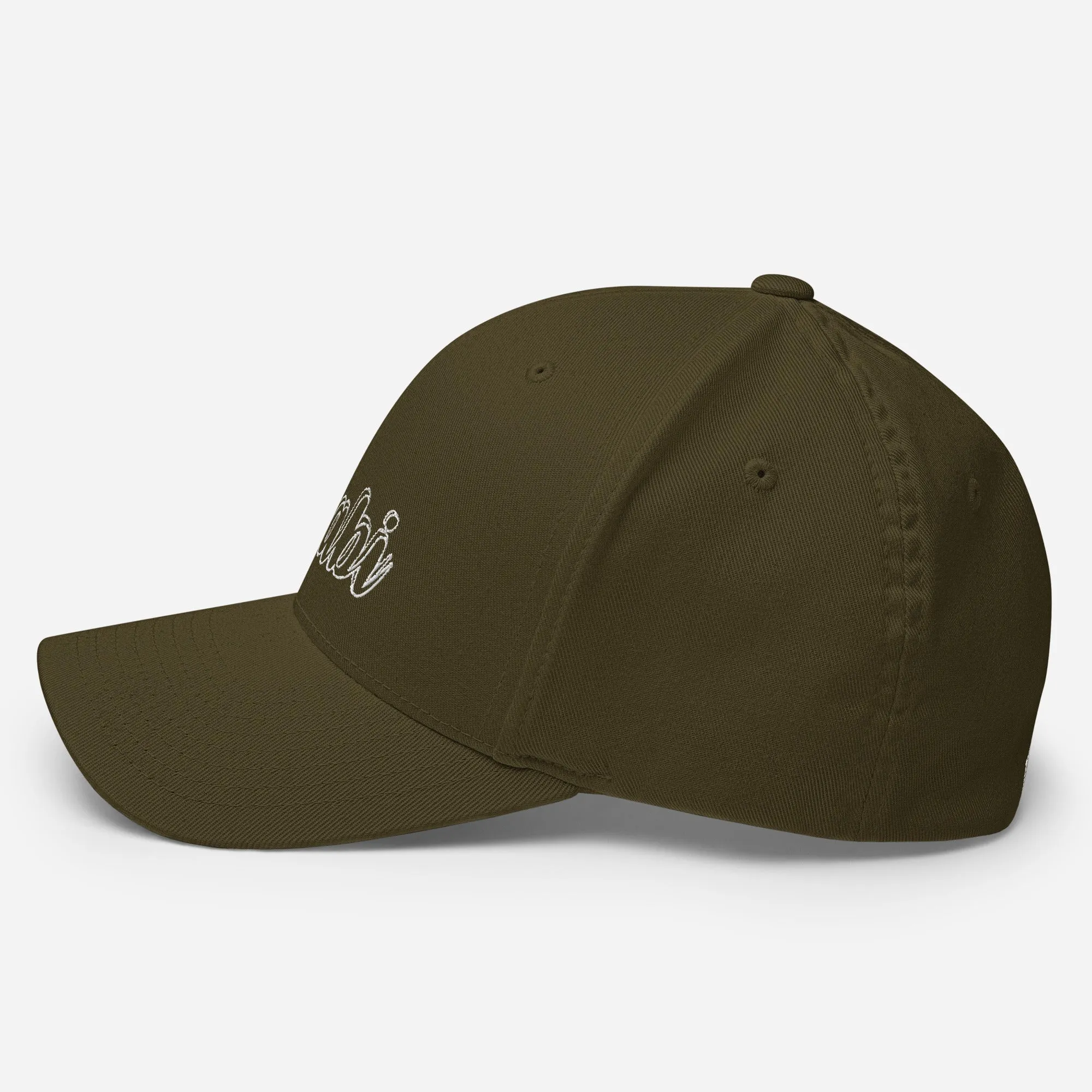 KISABI Cursive Structured Twill Cap