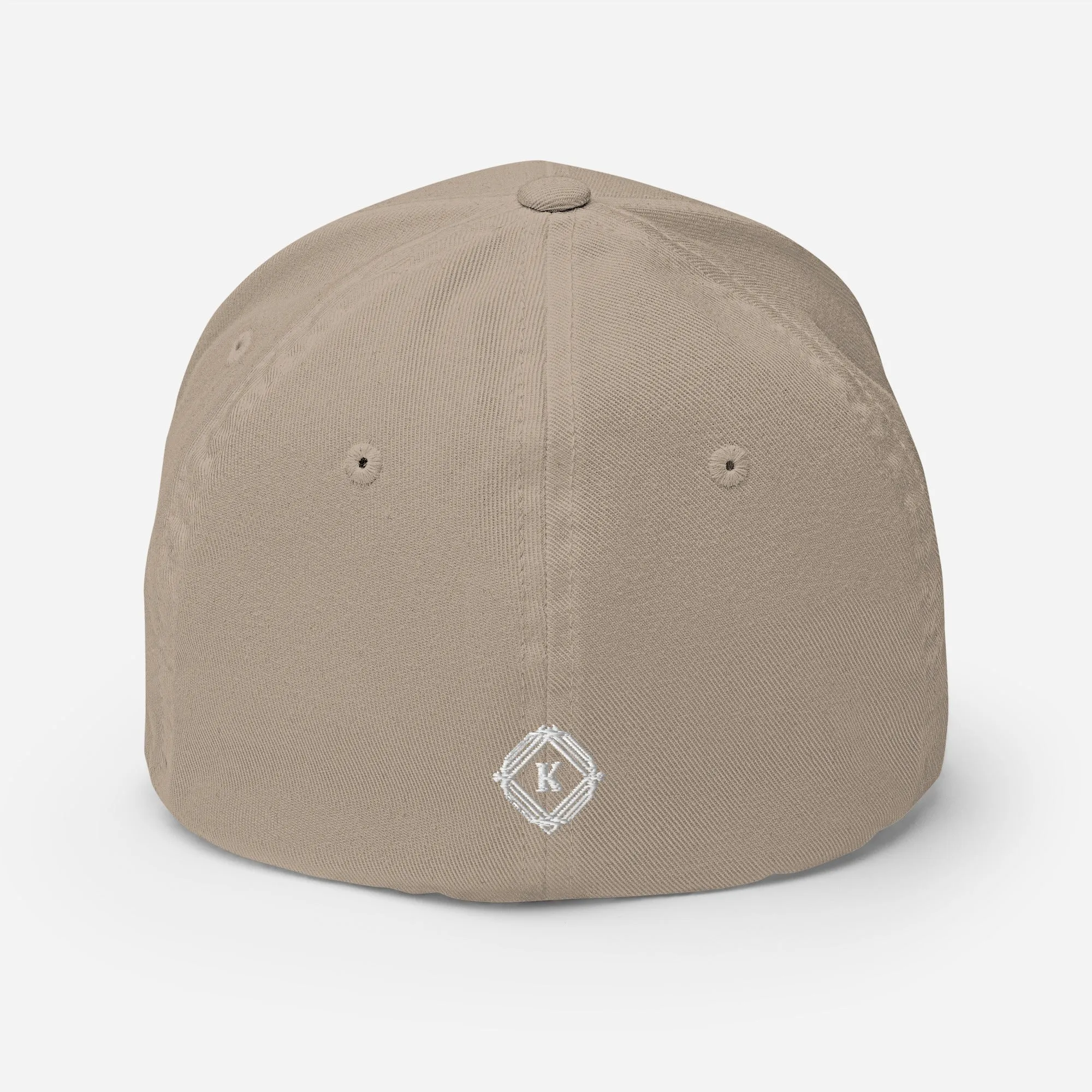 KISABI Cursive Structured Twill Cap