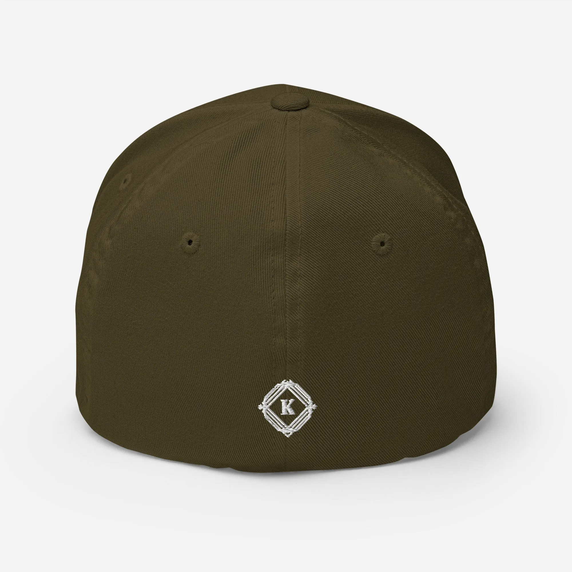 KISABI Cursive Structured Twill Cap