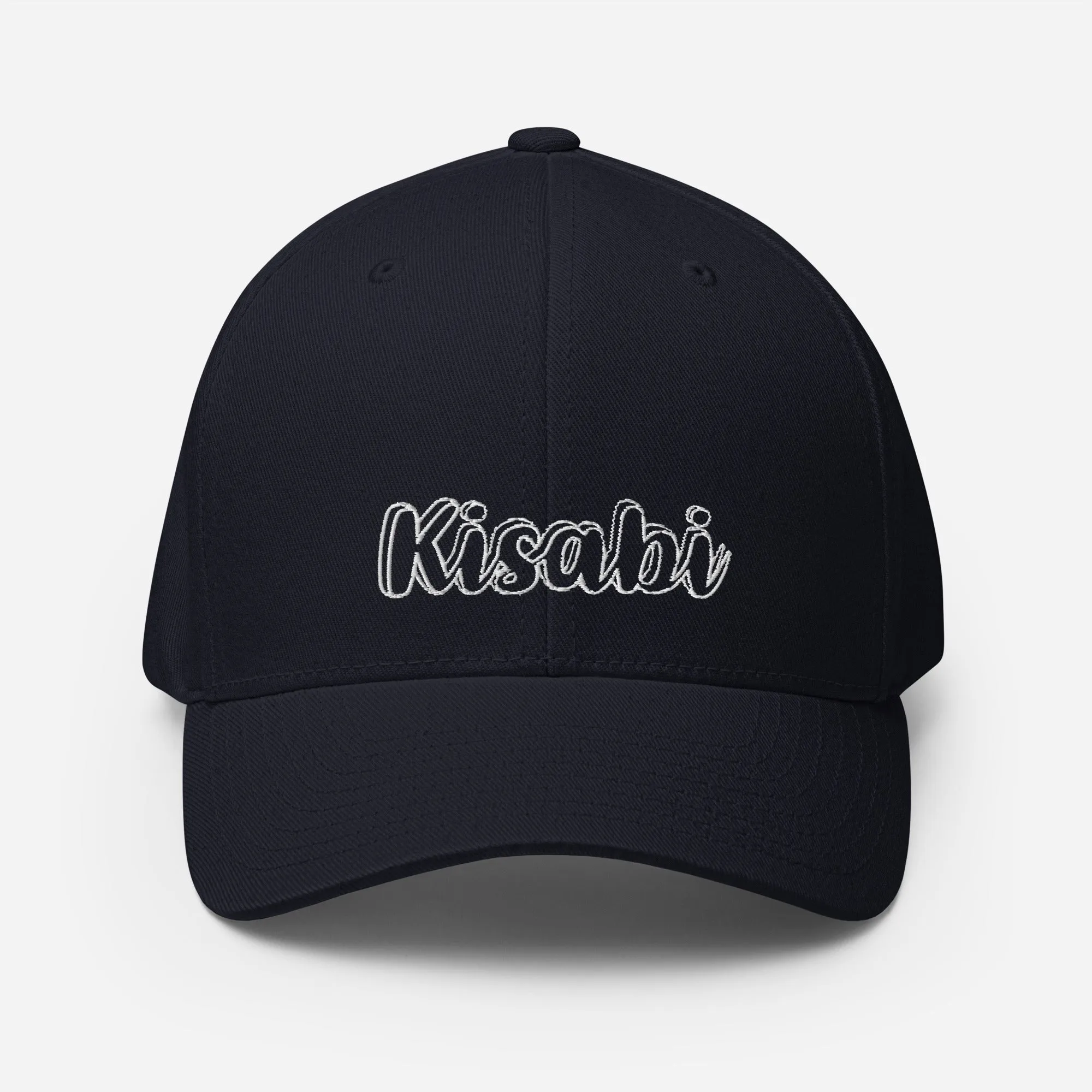 KISABI Cursive Structured Twill Cap
