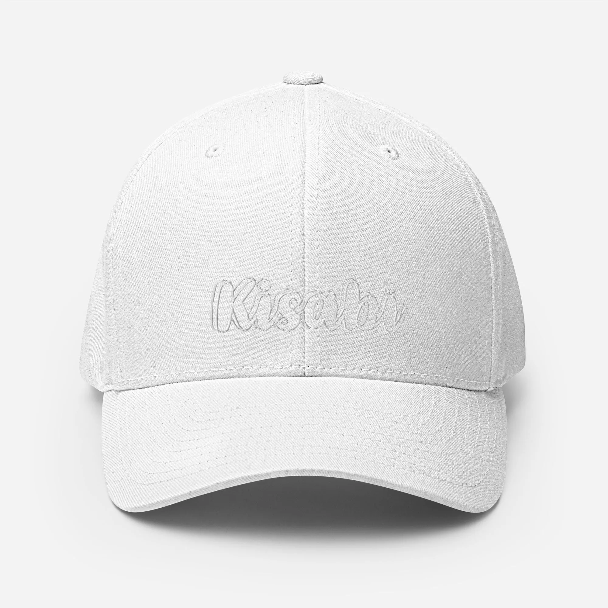 KISABI Cursive Structured Twill Cap