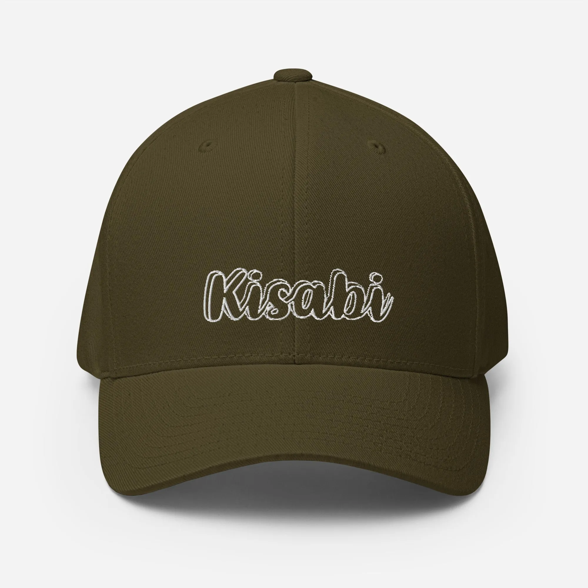 KISABI Cursive Structured Twill Cap