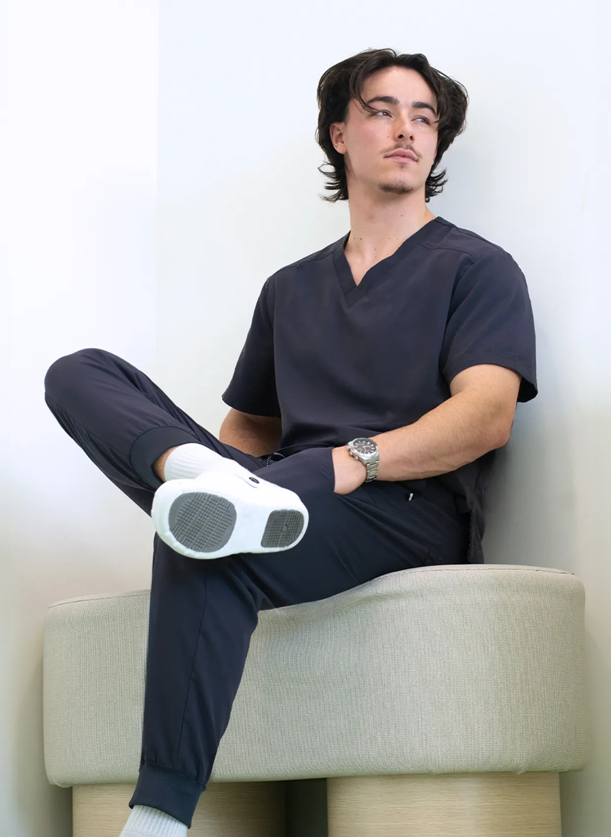 Koi Next Gen Day To Night Scrub Joggers - Wine