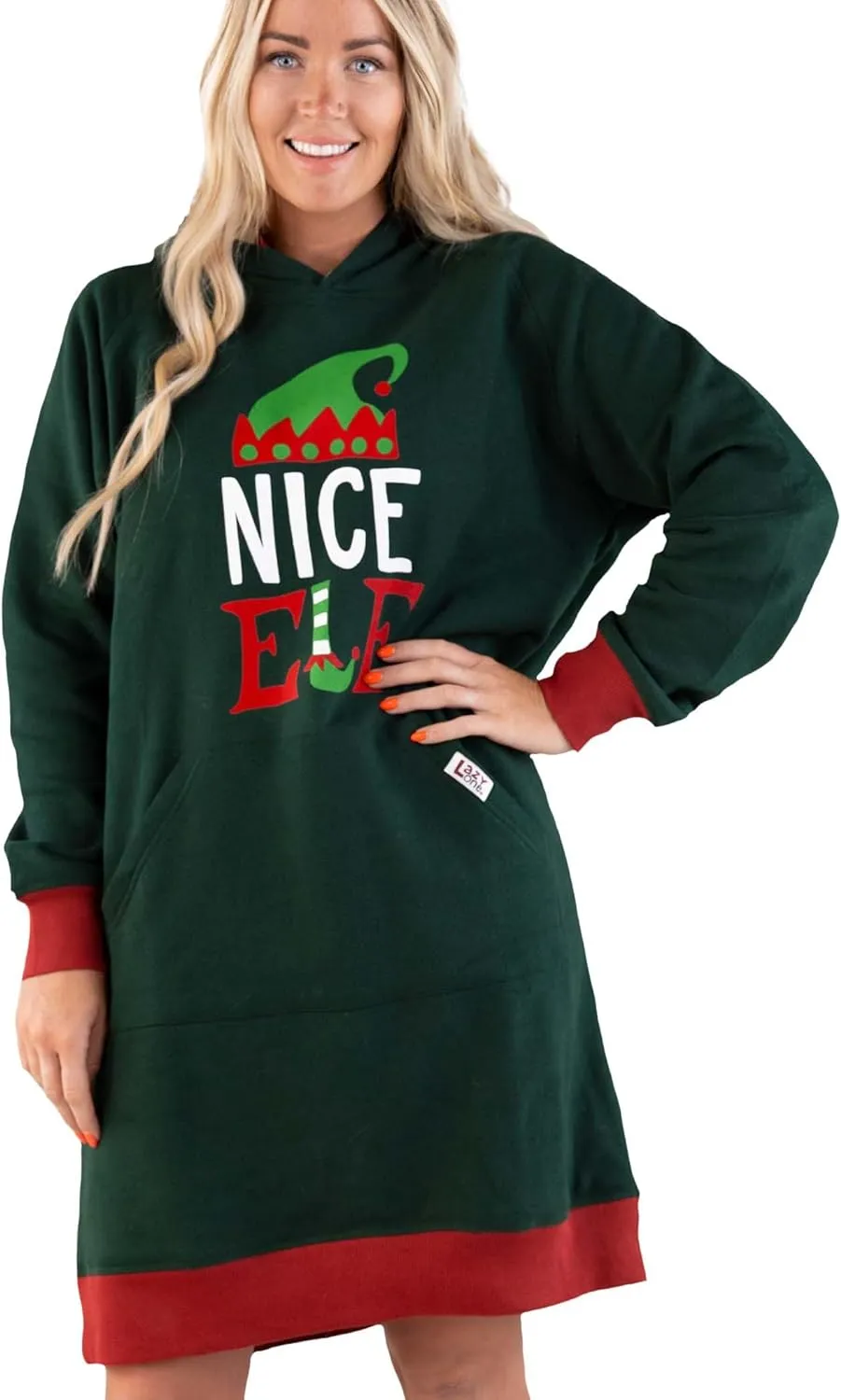 Lazy One Oversized Hoodie Sweatshirt, Comfortable Sleepwear