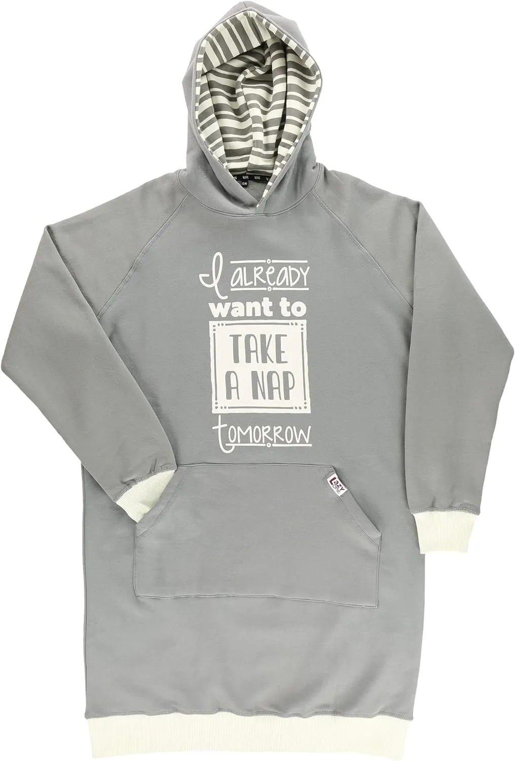 Lazy One Oversized Hoodie Sweatshirt, Comfortable Sleepwear