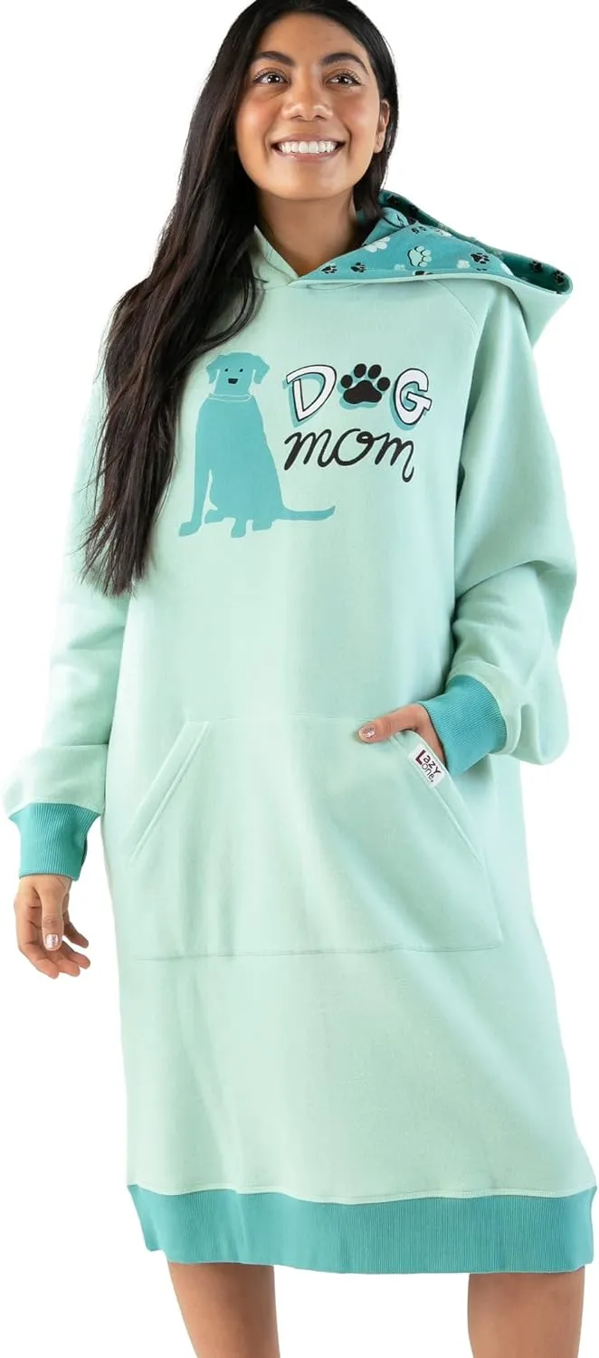 Lazy One Oversized Hoodie Sweatshirt, Comfortable Sleepwear