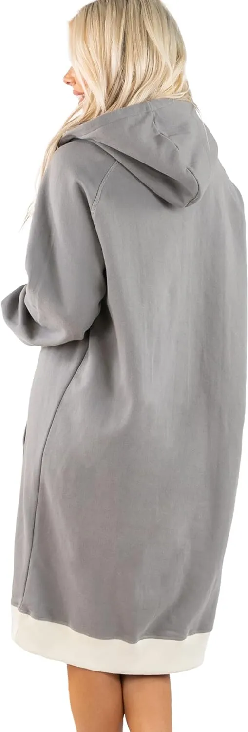Lazy One Oversized Hoodie Sweatshirt, Comfortable Sleepwear