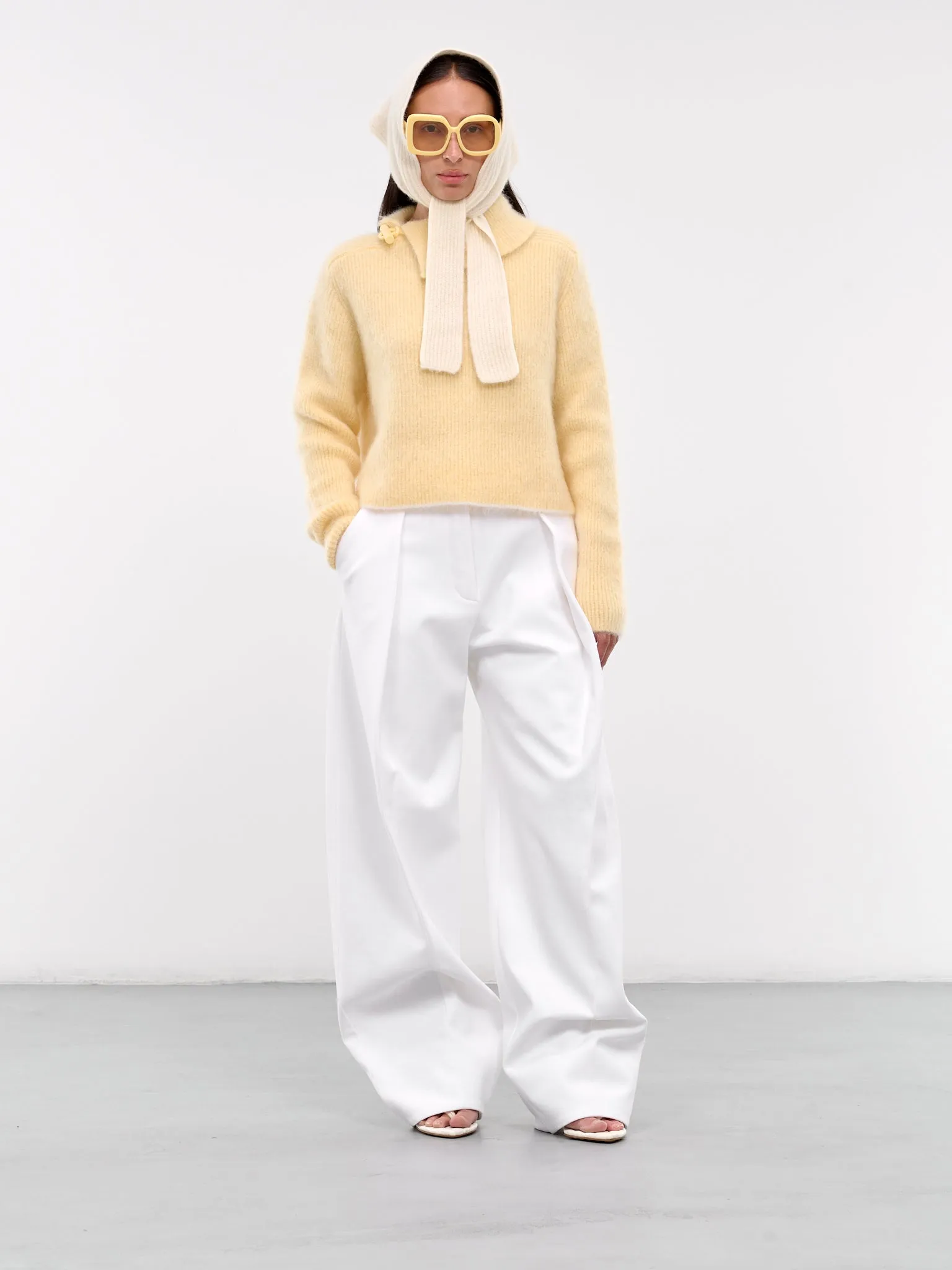 Le Pull Marina (243KN545-2317-LIGHT-YELLOW)