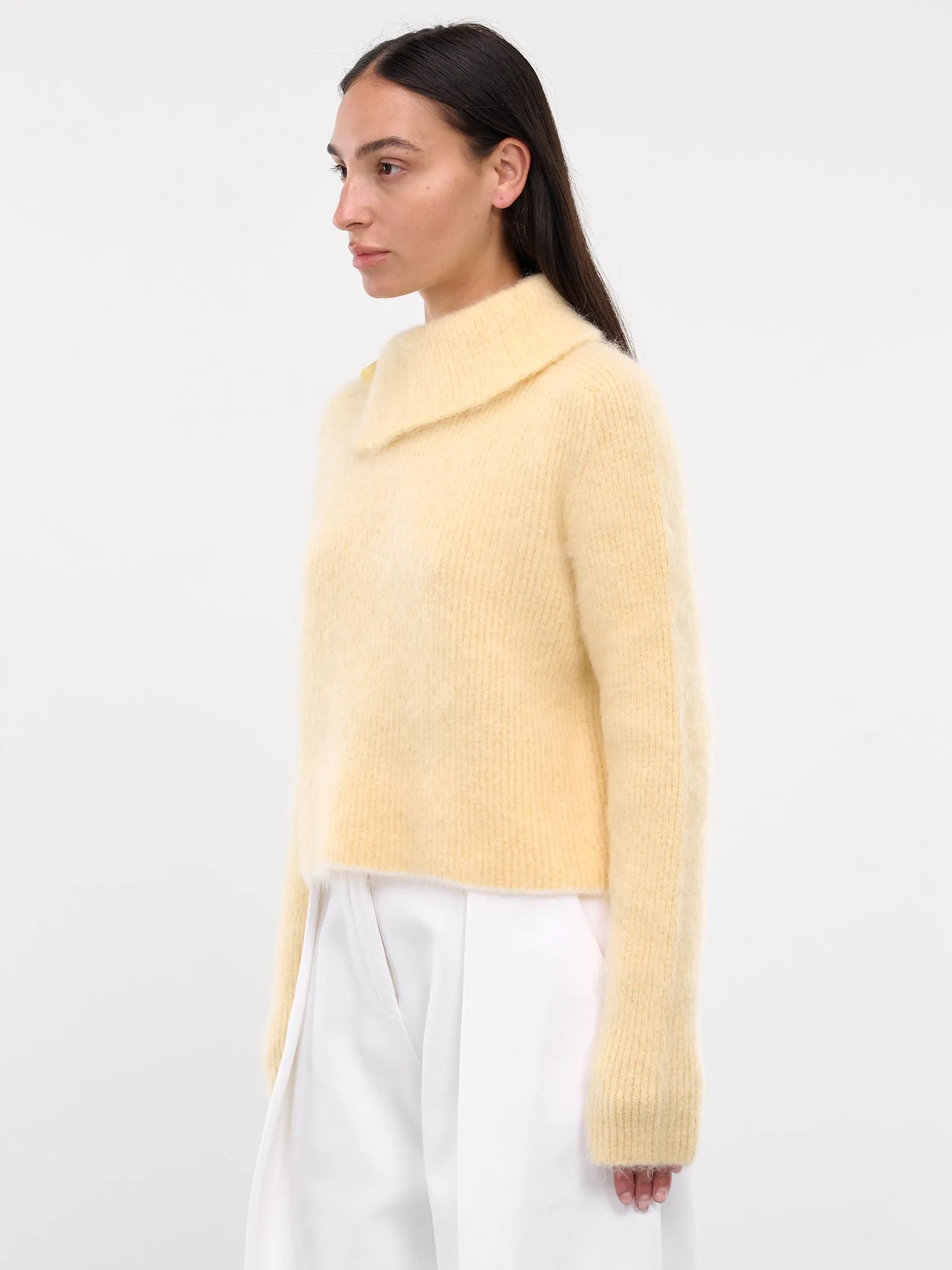 Le Pull Marina (243KN545-2317-LIGHT-YELLOW)