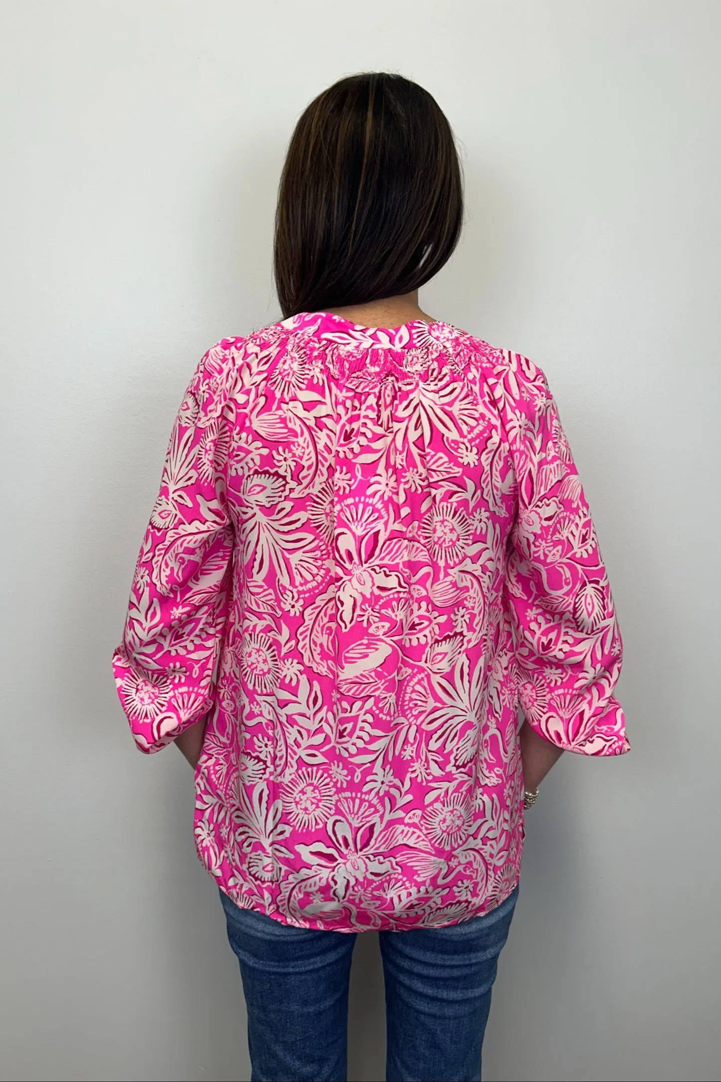 Lilly Pulitzer Elsa Top -  Absolutely Flamazing