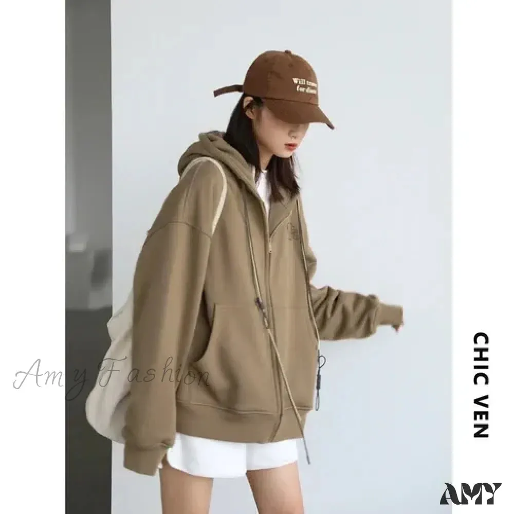 Loose Thick Warm Cozy Comfortable Stylish Elegant Chic Hoodies