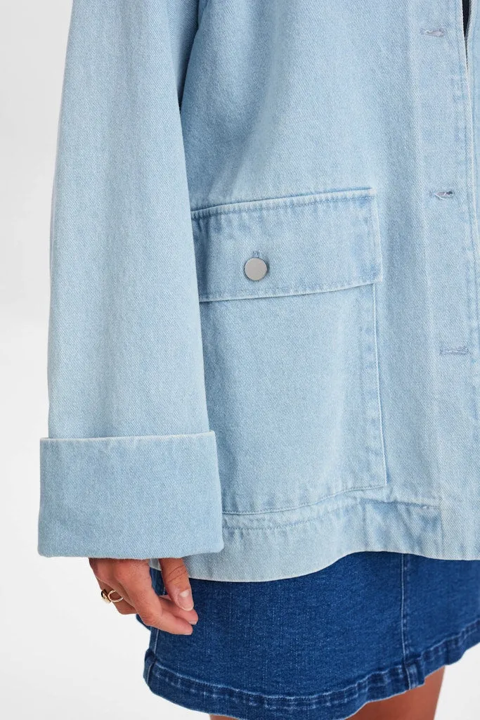 Lunea Denim Jacket Light Blue