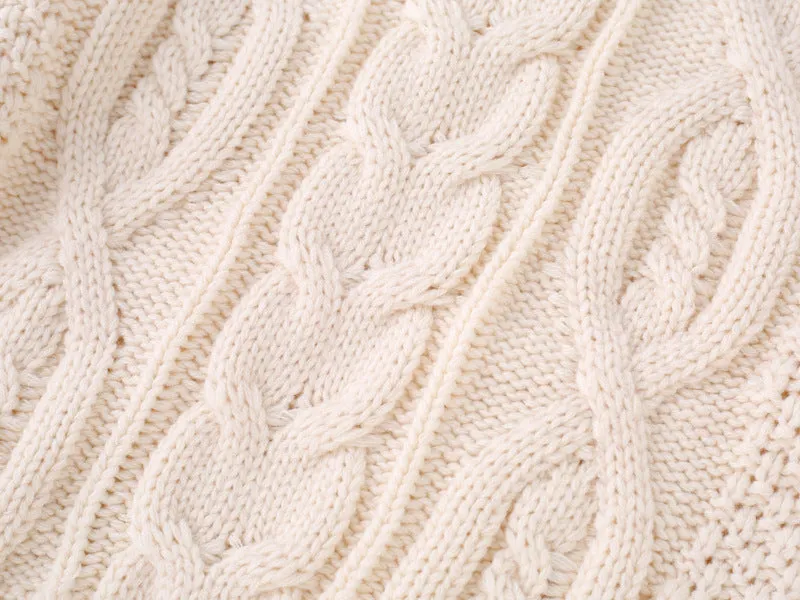 Matching Family Cable Knit Sweaters  Cozy Holiday Outfits