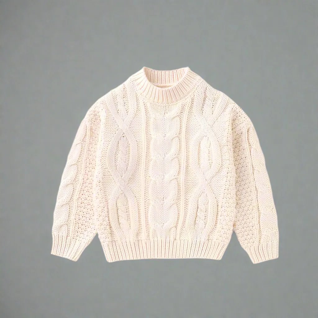 Matching Family Cable Knit Sweaters  Cozy Holiday Outfits