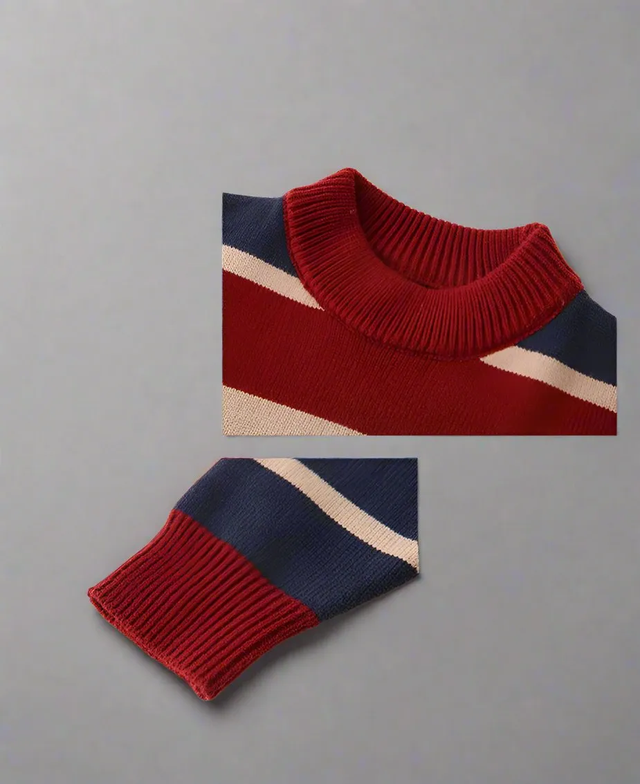 Matching Family Striped Sweaters  Cozy & Stylish Knitwear