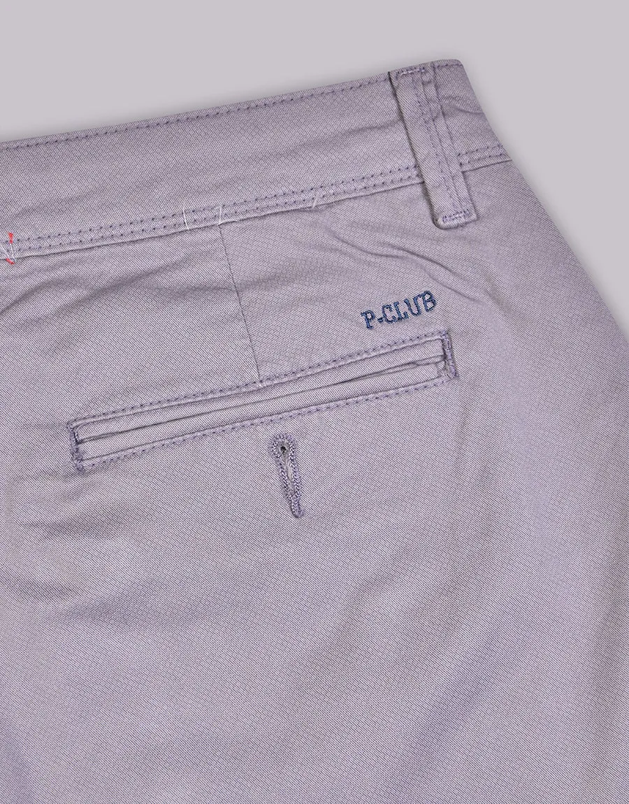 Men's P-Club Regular Fit Chino Pants - Dark Grey