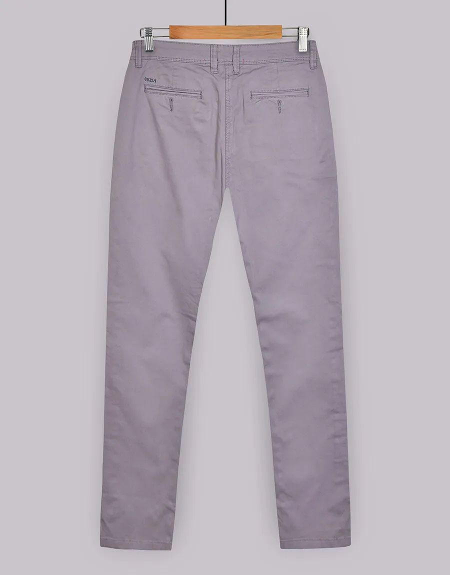 Men's P-Club Regular Fit Chino Pants - Dark Grey