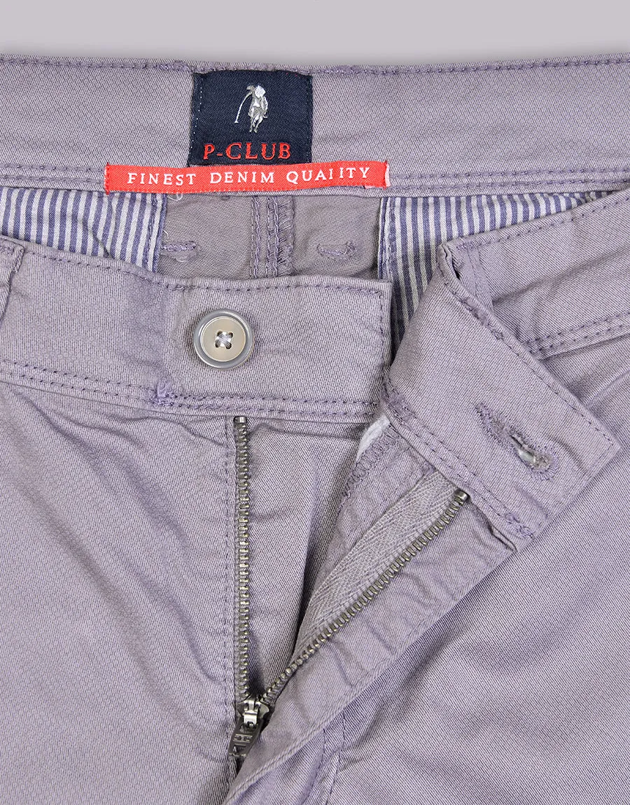 Men's P-Club Regular Fit Chino Pants - Dark Grey