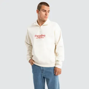 Merch Quarter Zip Jumper Tofu