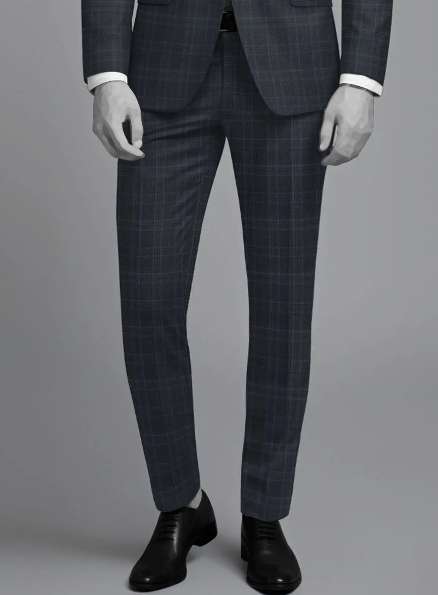 Napolean Gatsby's Blue Glen Wool Pants