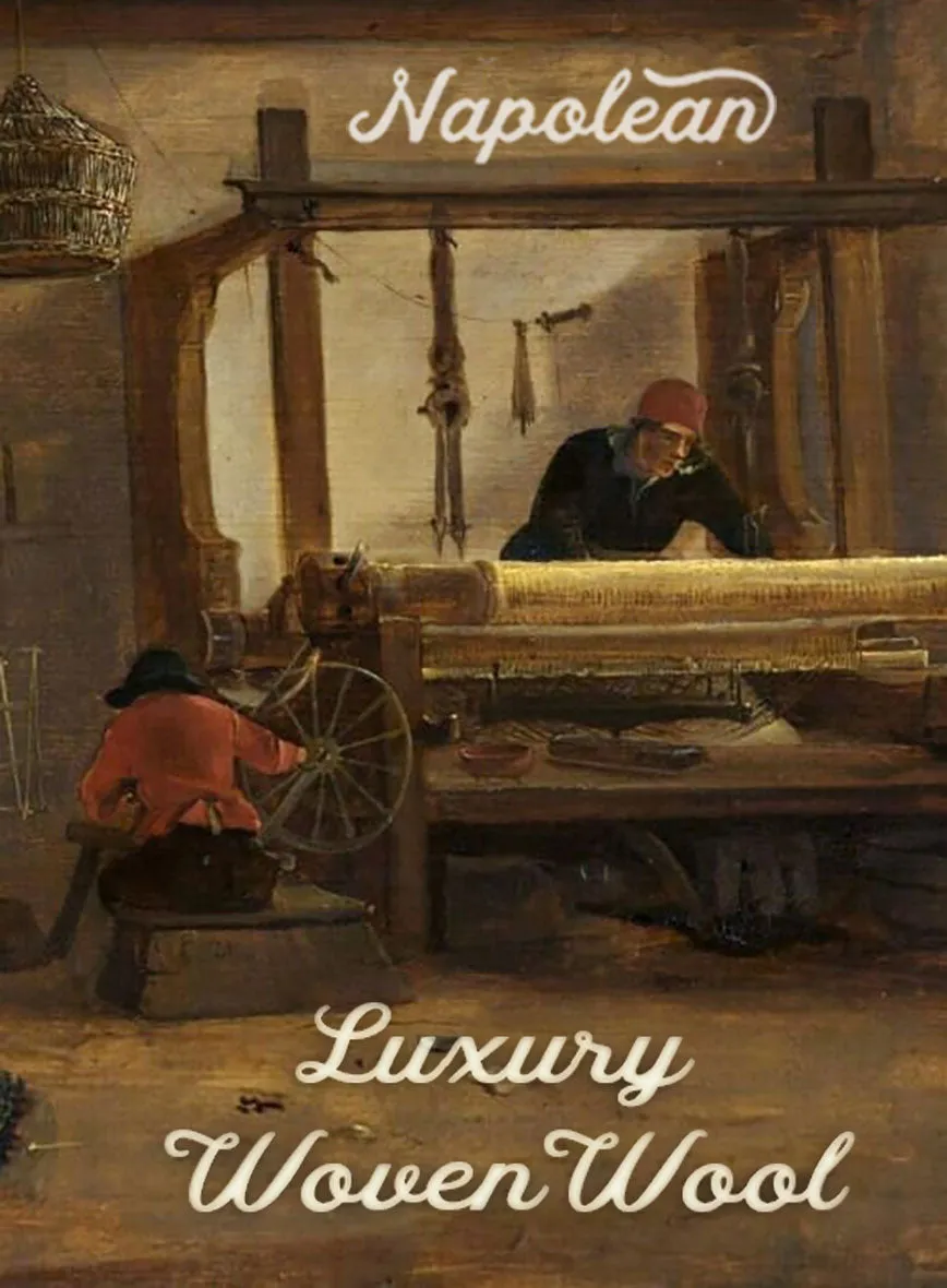 Napolean Gatsby's Blue Glen Wool Pants