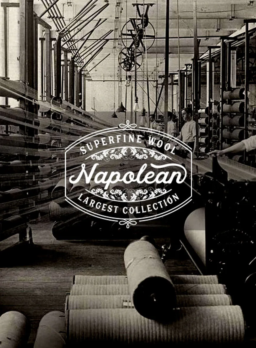 Napolean Gatsby's Blue Glen Wool Pants