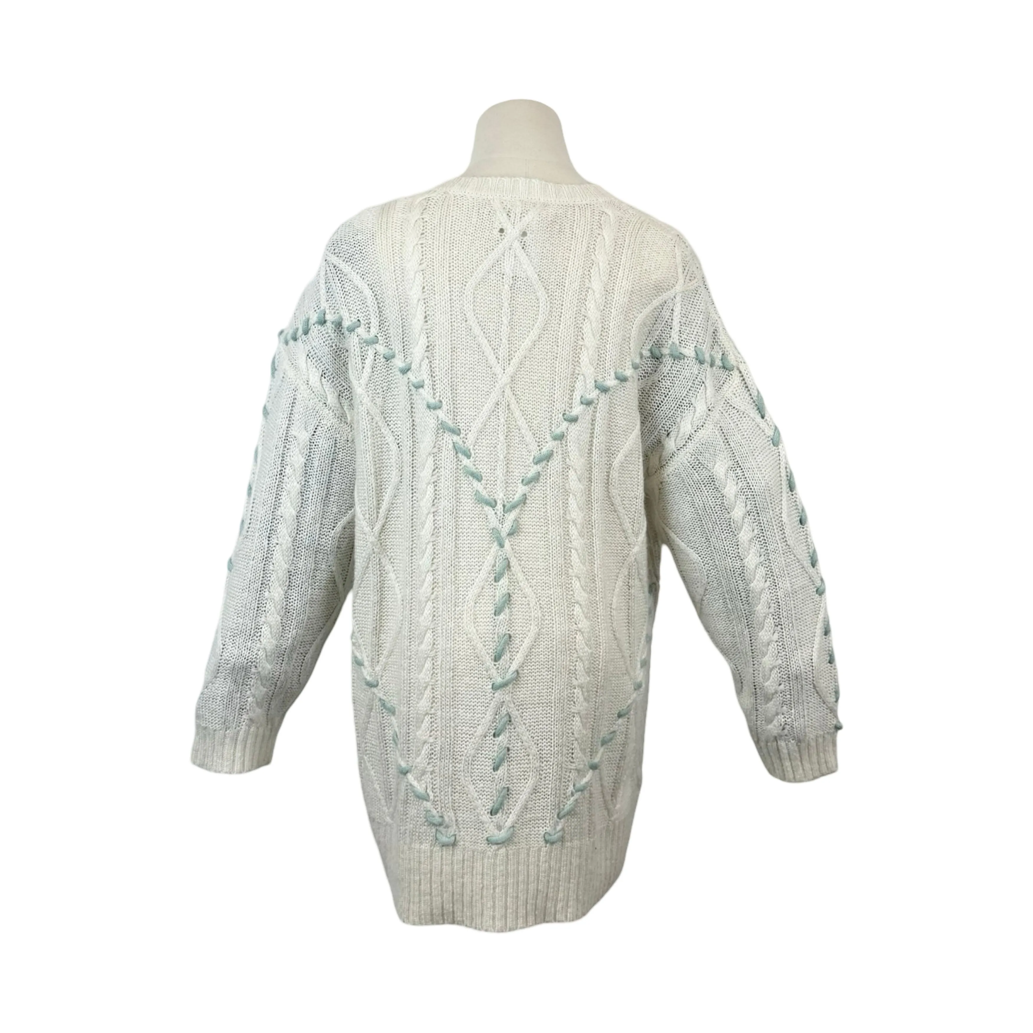 Native Youth Cable Knit Sweater