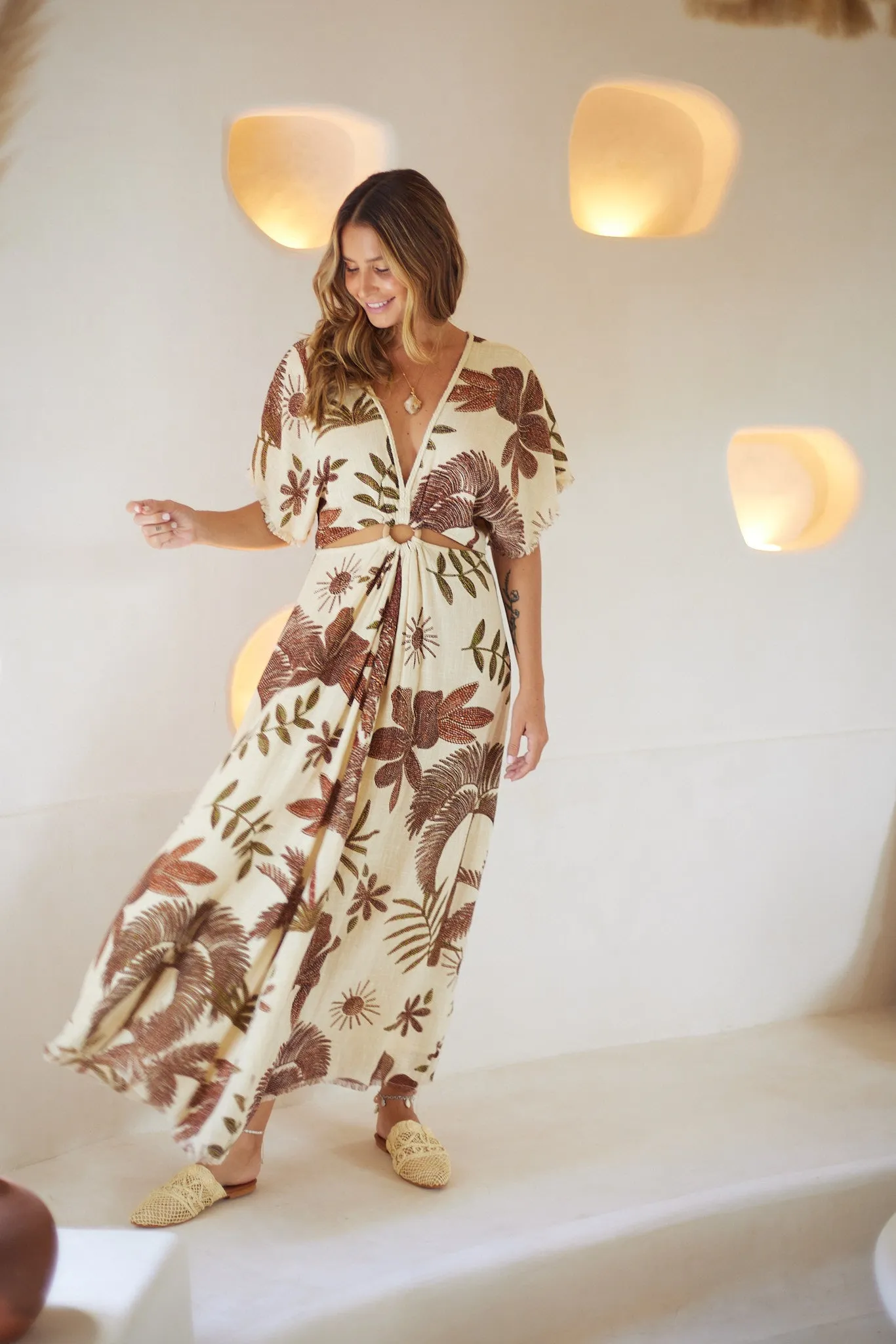 Palm Dream Maxi Dress