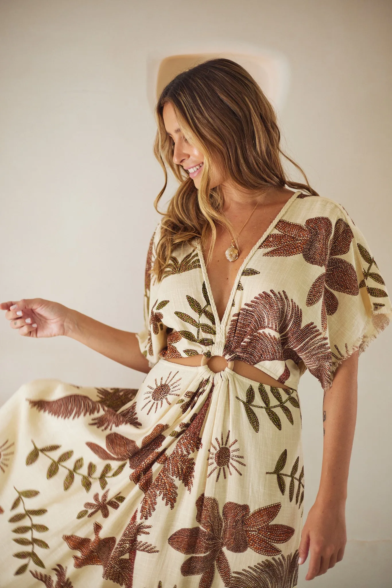 Palm Dream Maxi Dress