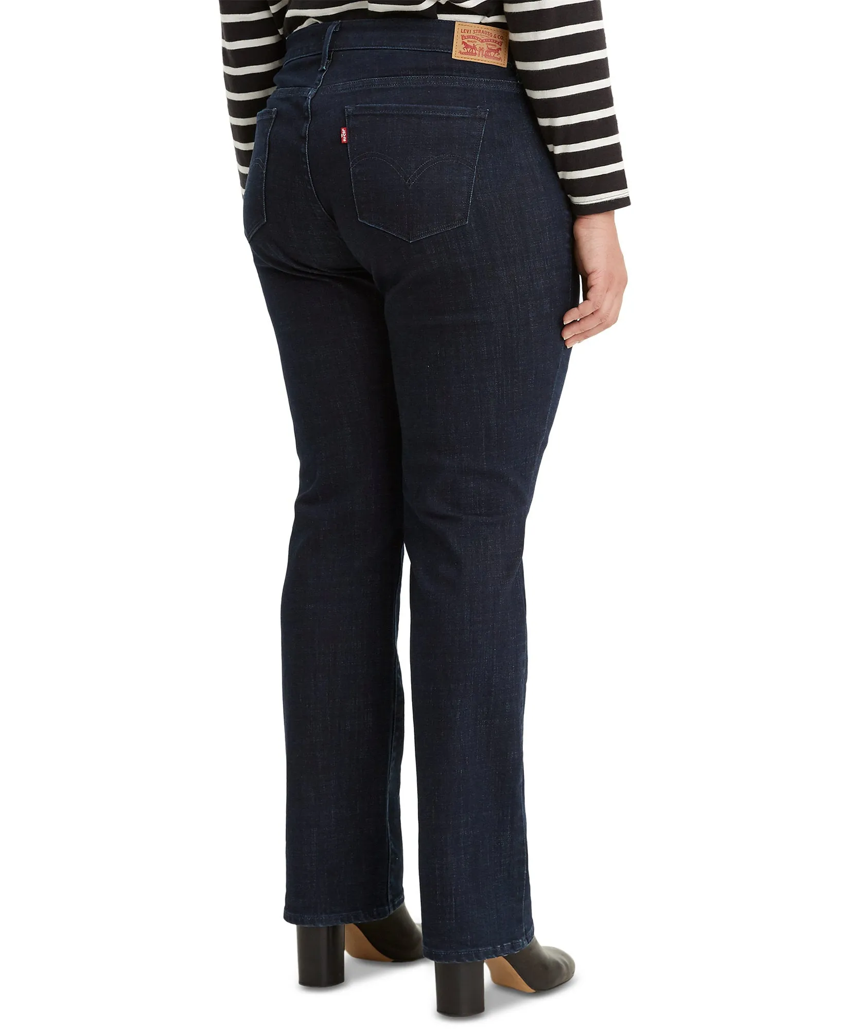 Plus Trendy Classic Straight Leg Jeans