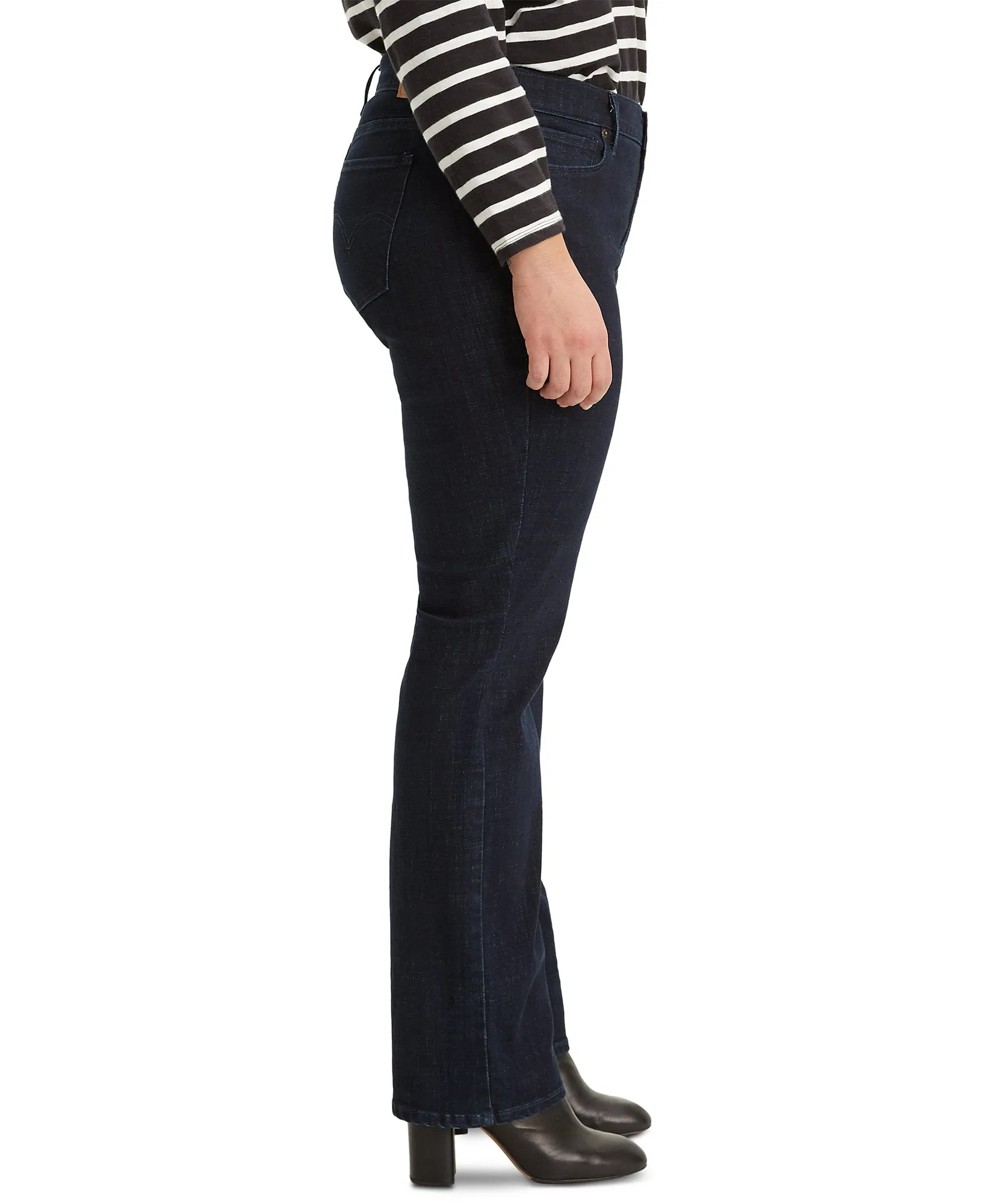 Plus Trendy Classic Straight Leg Jeans