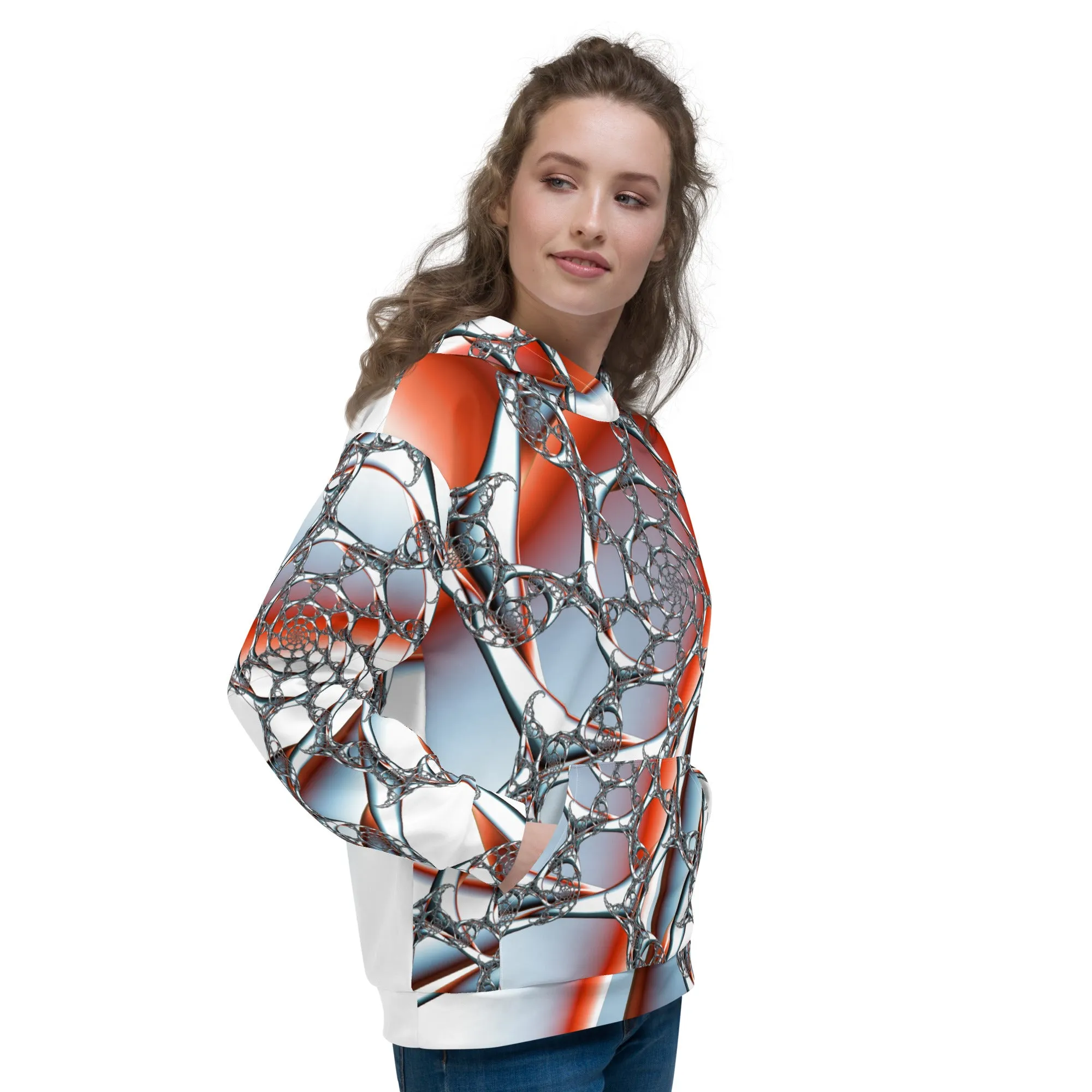 "Celestial Silk Threads" Collection - Designer Unisex Hoodie
