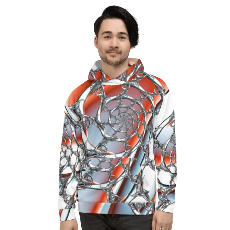 "Celestial Silk Threads" Collection - Designer Unisex Hoodie