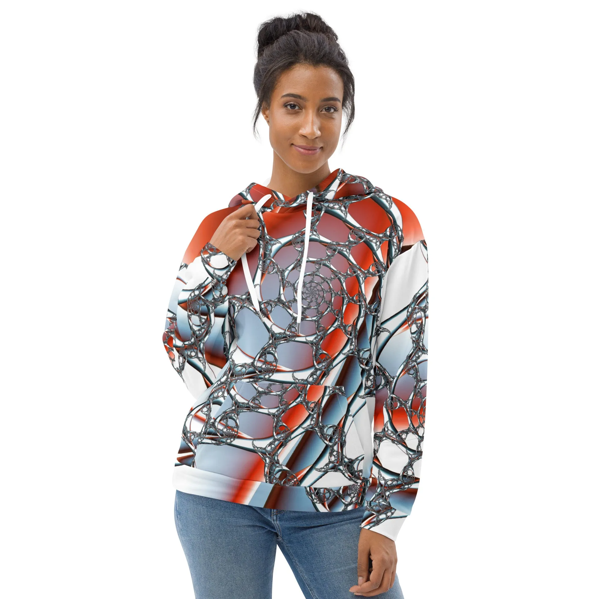 "Celestial Silk Threads" Collection - Designer Unisex Hoodie