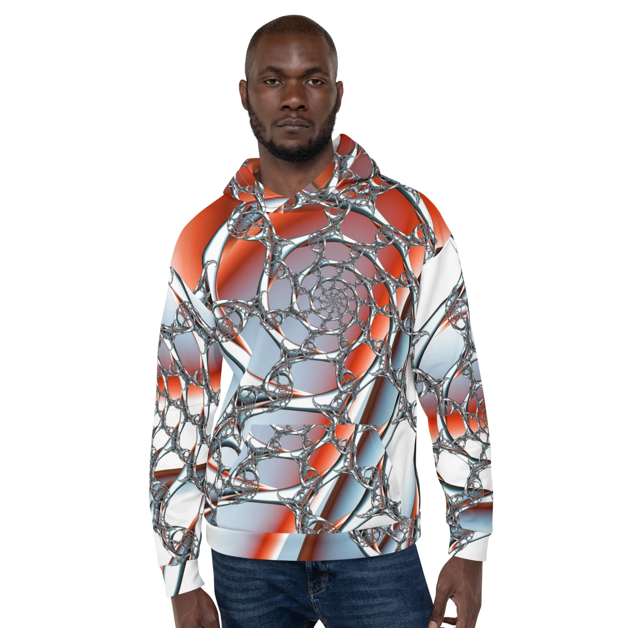 "Celestial Silk Threads" Collection - Designer Unisex Hoodie