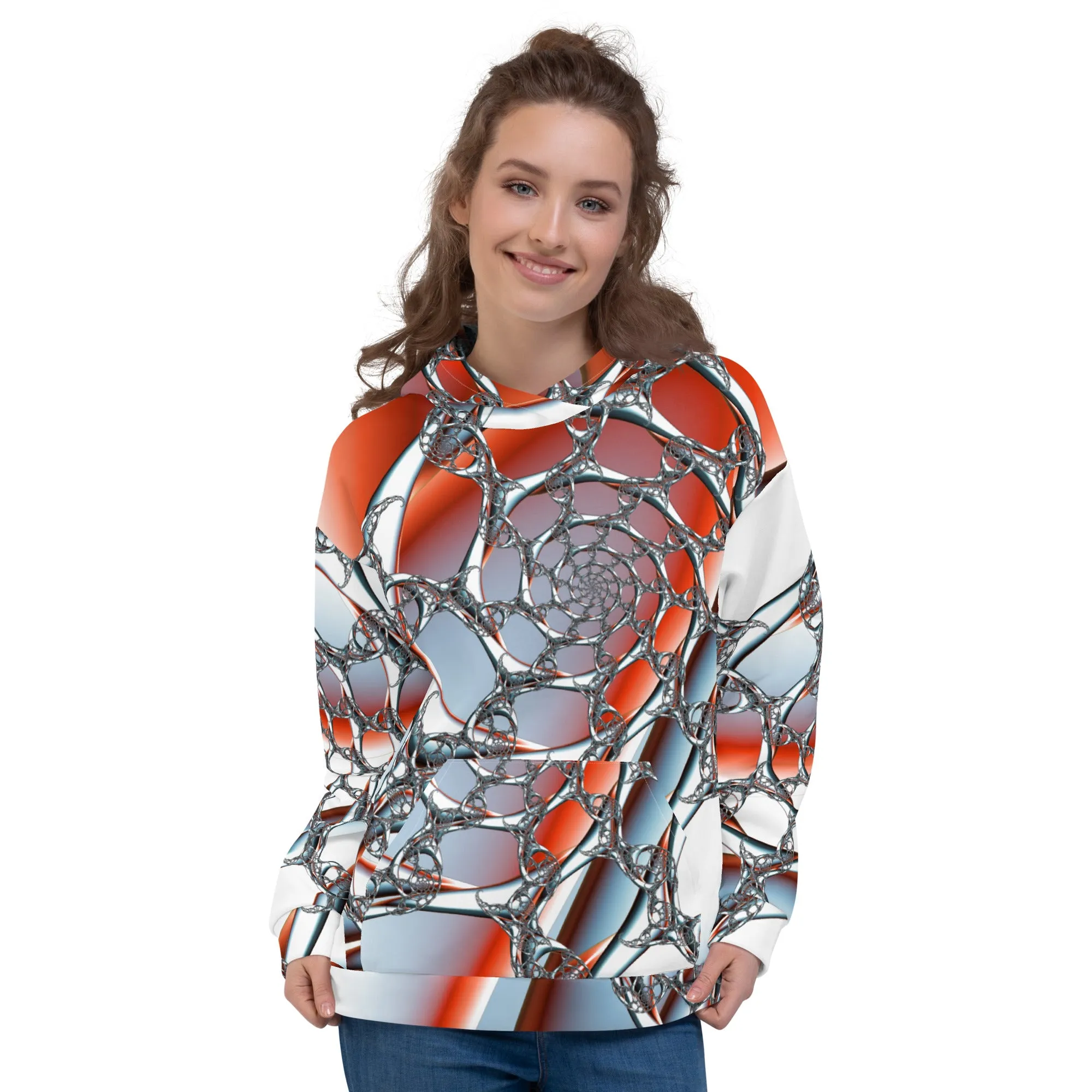"Celestial Silk Threads" Collection - Designer Unisex Hoodie