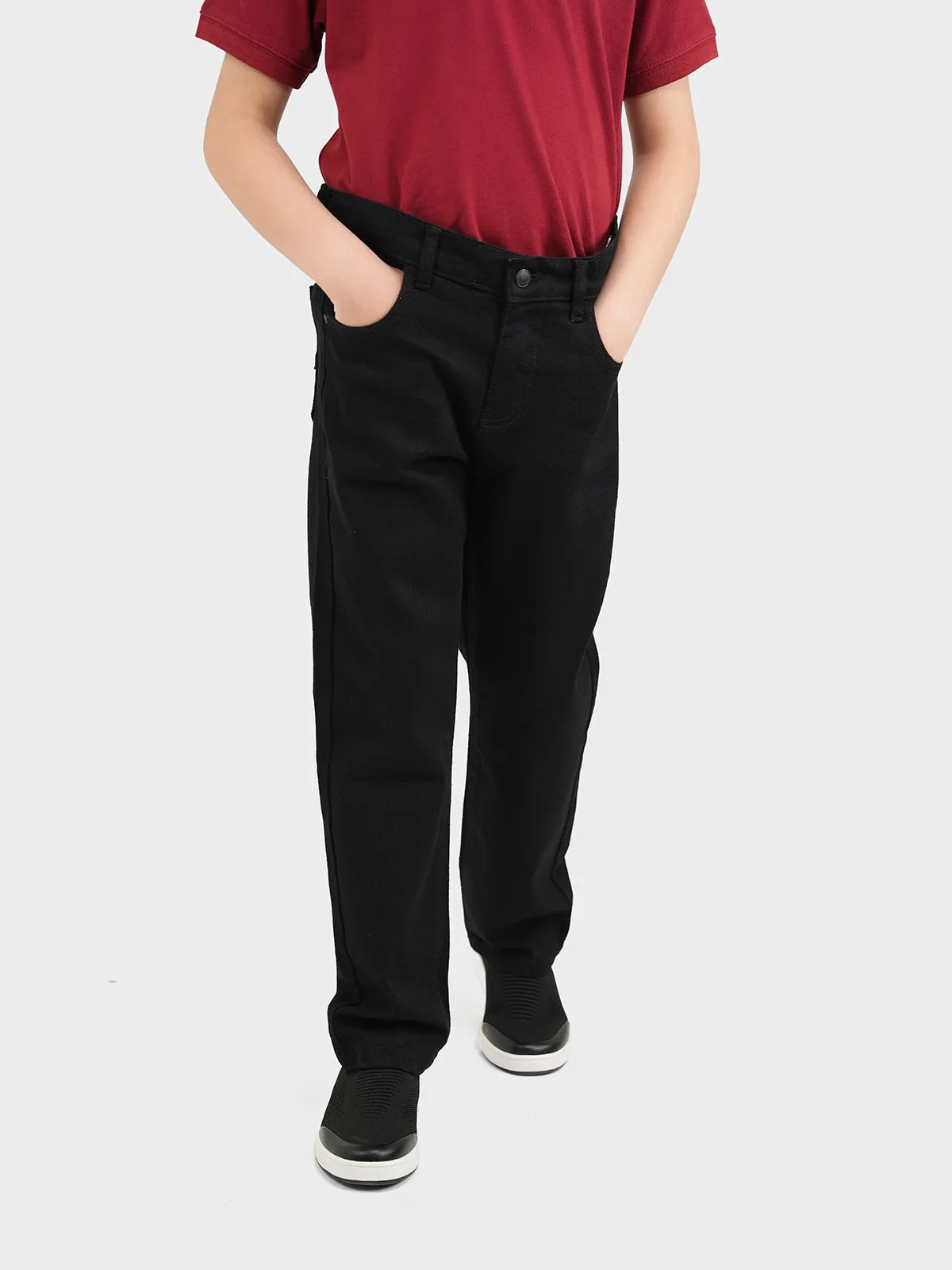 "SUMIYE" Regular Fit Denim Pant