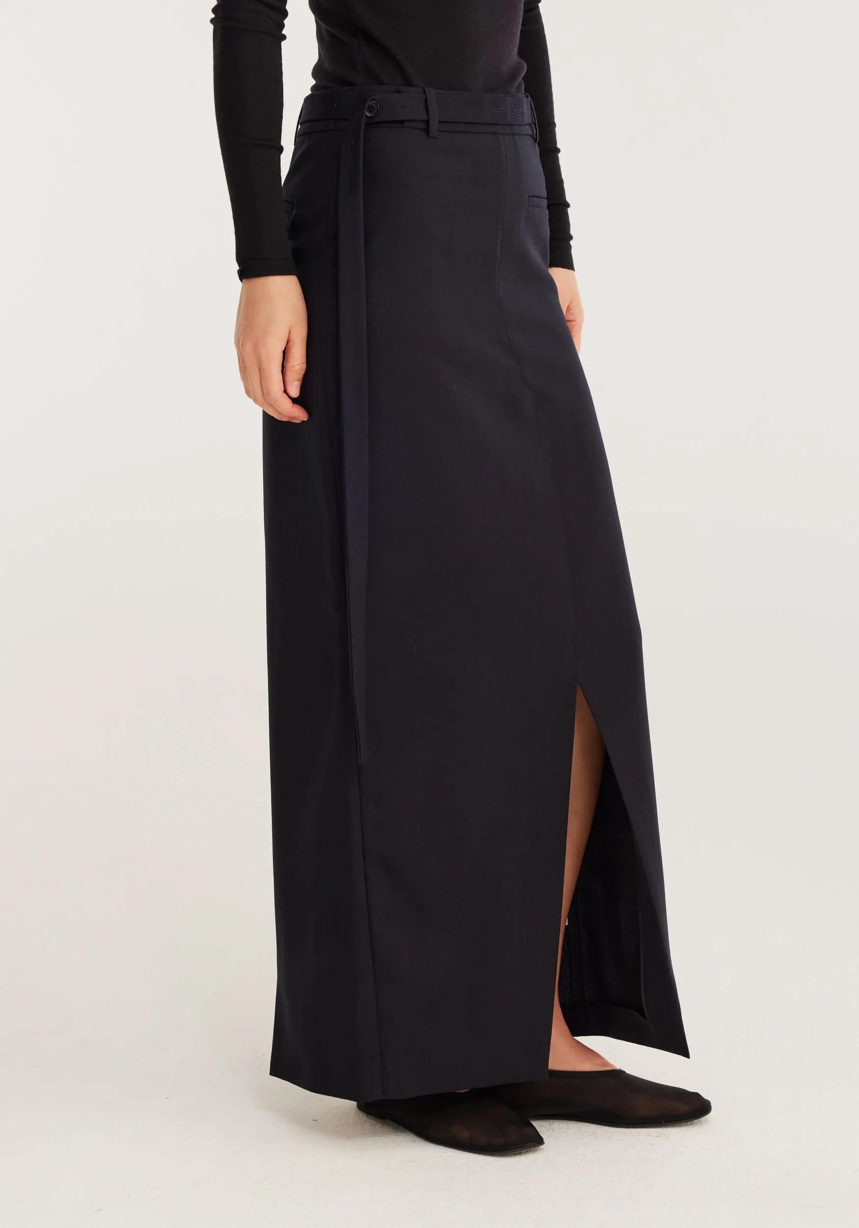 REIMAGINED TAILORED SKIRT